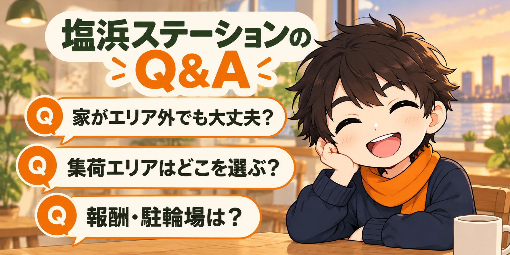 Amazon Now塩浜ステーションのよくある質問